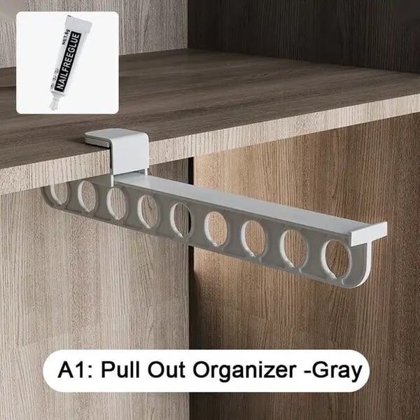 Drawspace Space-Saving Slide-Out Home Closet Organizer System | BUY 1 GET 1 FREE (2PCS)