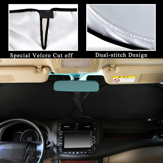 Shadrove Car Windshield Sun Shade Cover