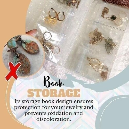 50% OFF | Gempage Transparent Jewelry Storage Book