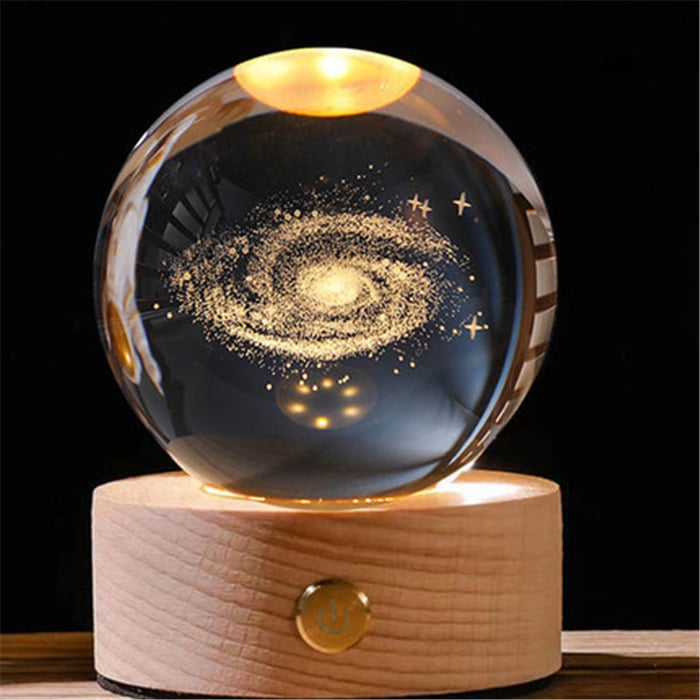 Luminous™ - 3D glowing crystal globe - a night light like no other! [Last day discount]