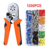 Toolie™ Ratchet Tubular Terminal Wire Crimpers Set