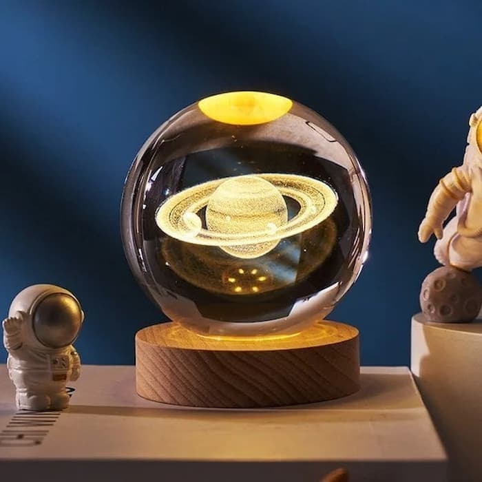 Luminous™ - 3D glowing crystal globe - a night light like no other! [Last day discount]