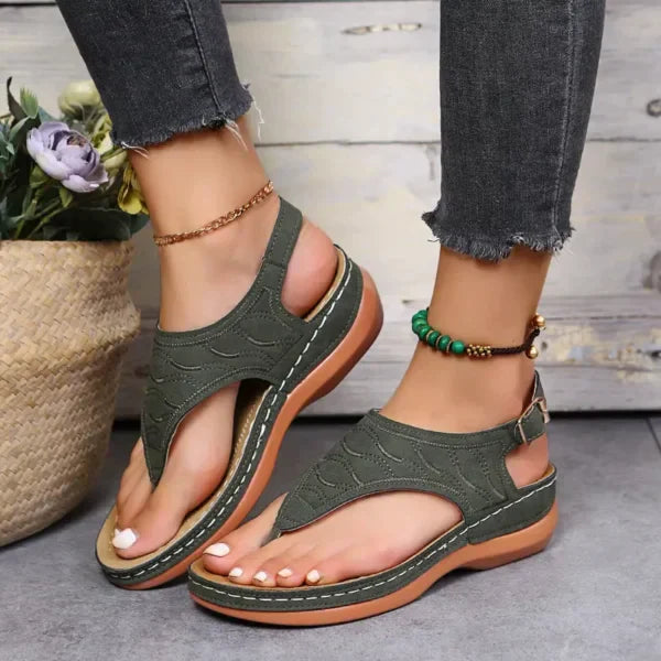 Martina - The best fashionable leather sandals for the summer