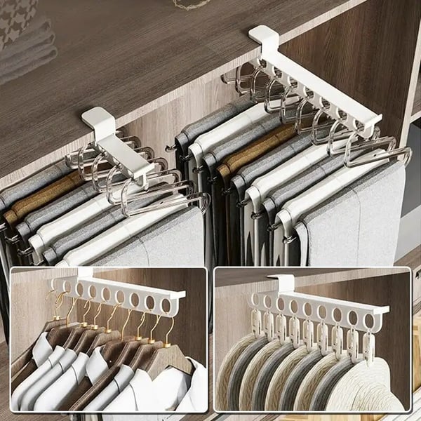 Drawspace Space-Saving Slide-Out Home Closet Organizer System | BUY 1 GET 1 FREE (2PCS)