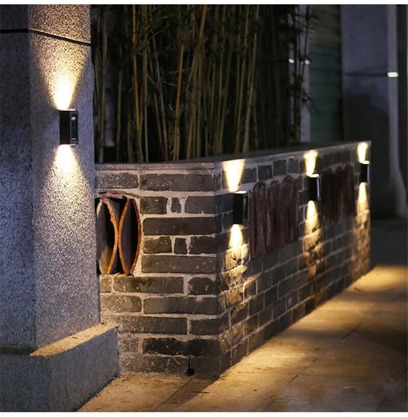 Lithos™ Waterproof Solar Powered Outdoor Wall Light | BUY 1 GET 1 FREE (2PCS)