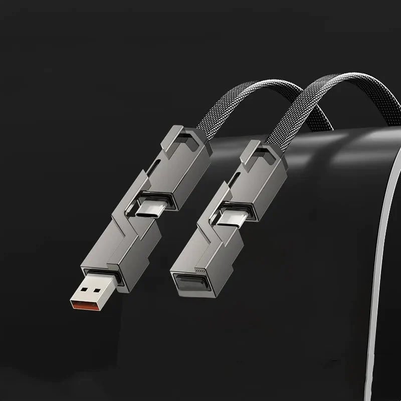 Syncable 4-in-1, 60W Fast Charge & Sync Cable