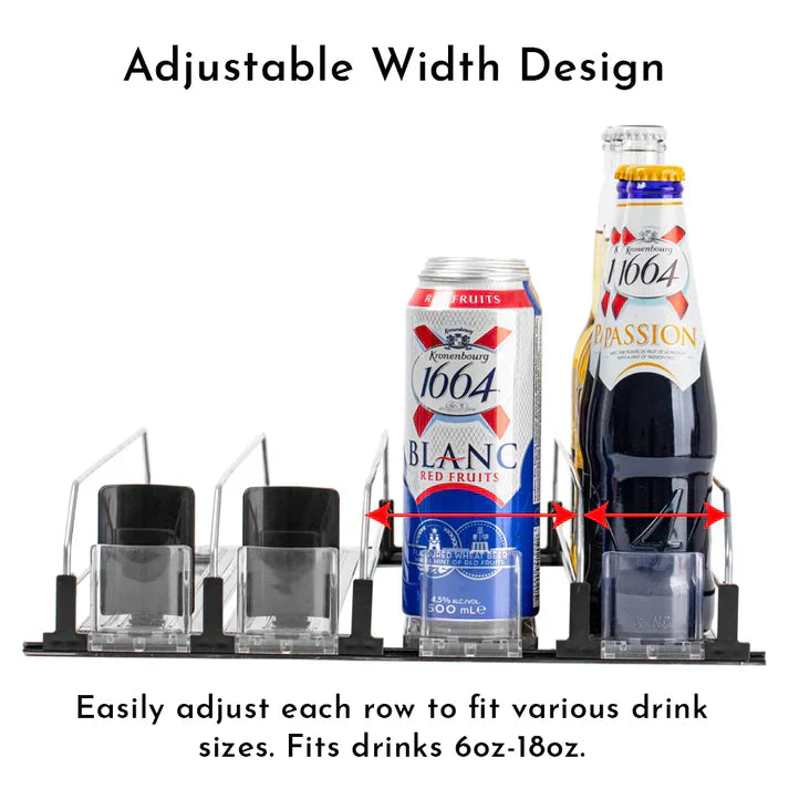 DrinkRack™ - Finally an organized fridge