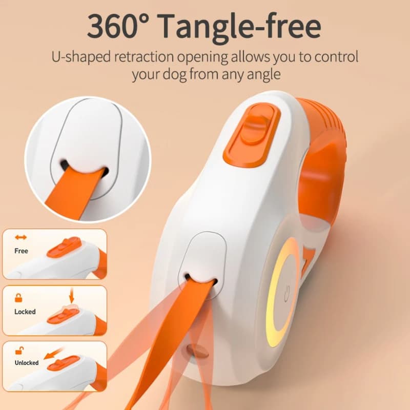 EasyLeash™ dog leash for night walks [last day discount]