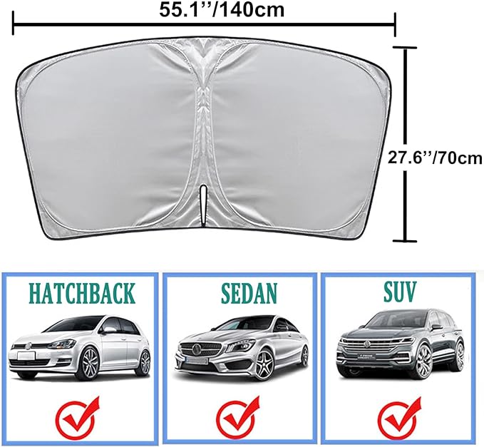 Shadrove Car Windshield Sun Shade Cover