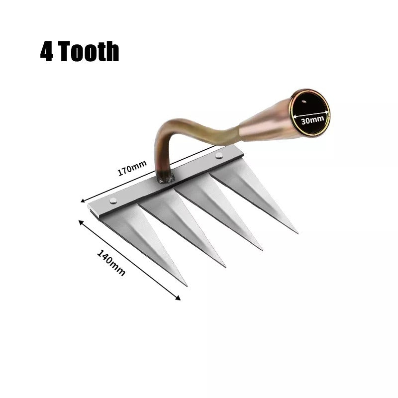 RootDrill™ Garden Tooth Rake