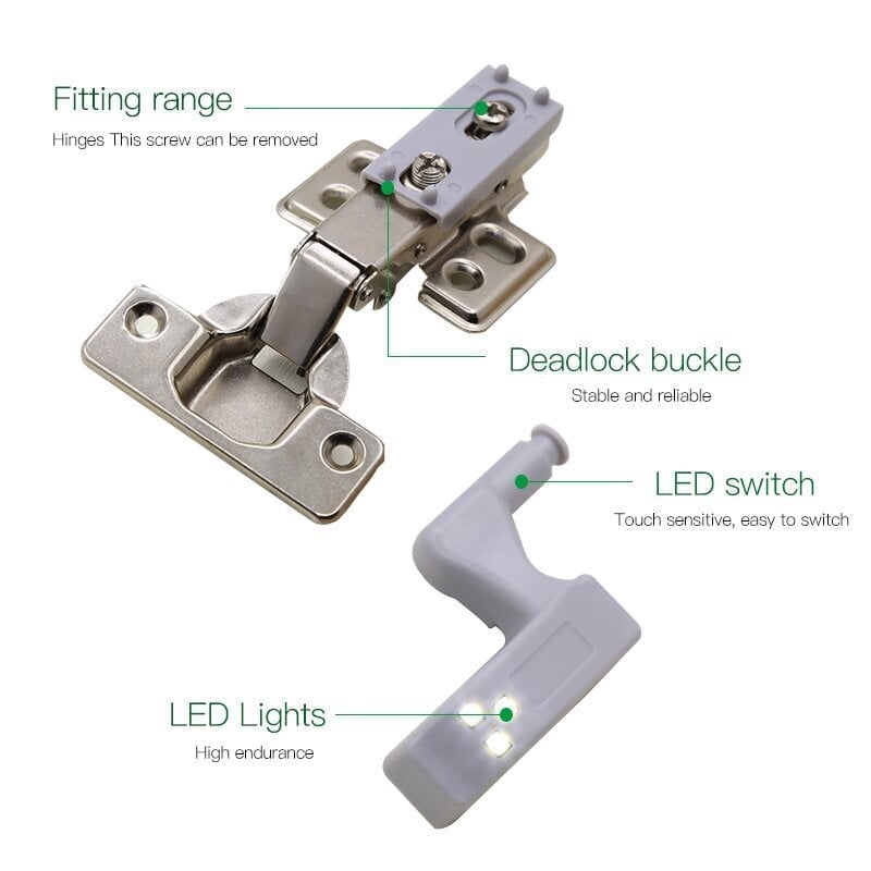 GloHinge - Automatic LED Light for Cabinets