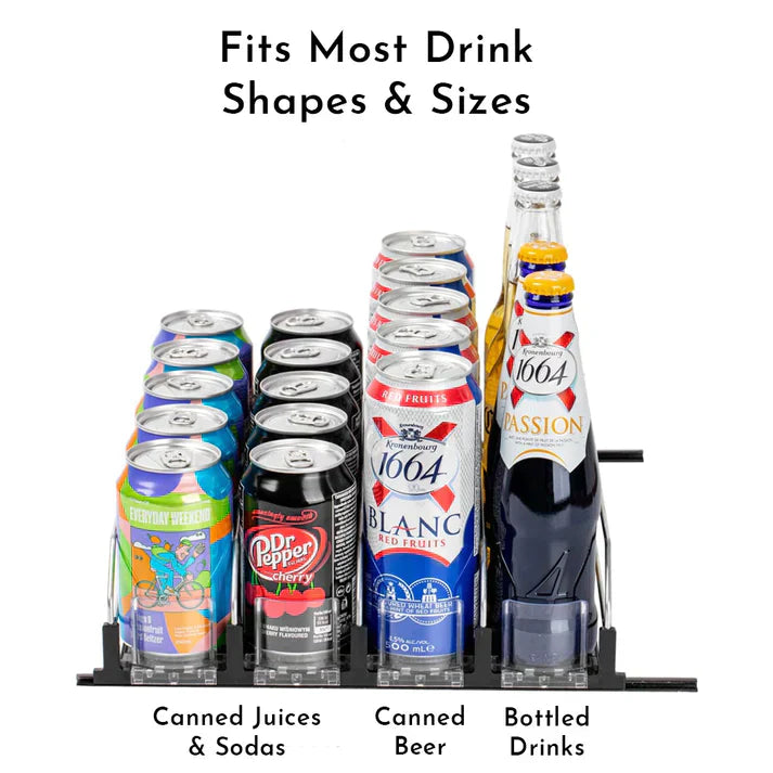 DrinkRack™ - Finally an organized fridge