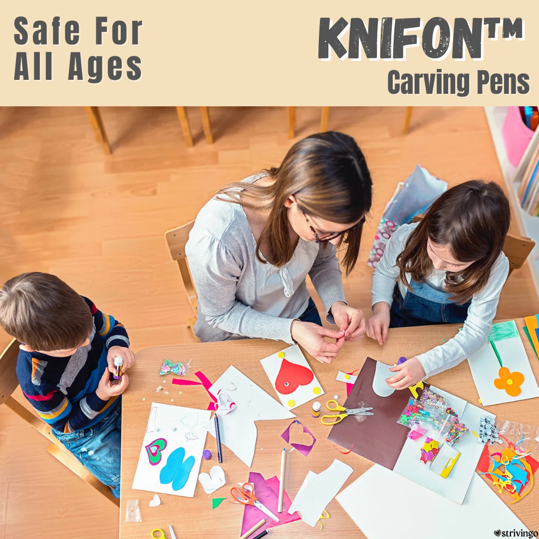 FINAL DAY 50% OFF! Knifon™ Magic Carving Pens Set Of 5 | Five Bonus Blades Included!