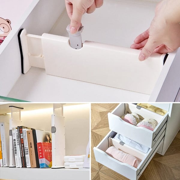 1+1 FREE | LadeOrganizer™ - Chest of drawers Adjustable drawer divider [Last day discount]