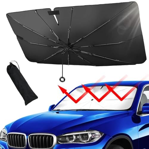 50% OFF | Sunbrella Retractable Car Sunshade Umbrella