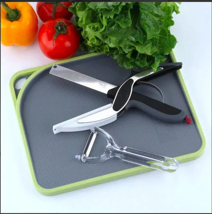 EasySlice™ 2 in 1 kitchen scissors | 50% discount