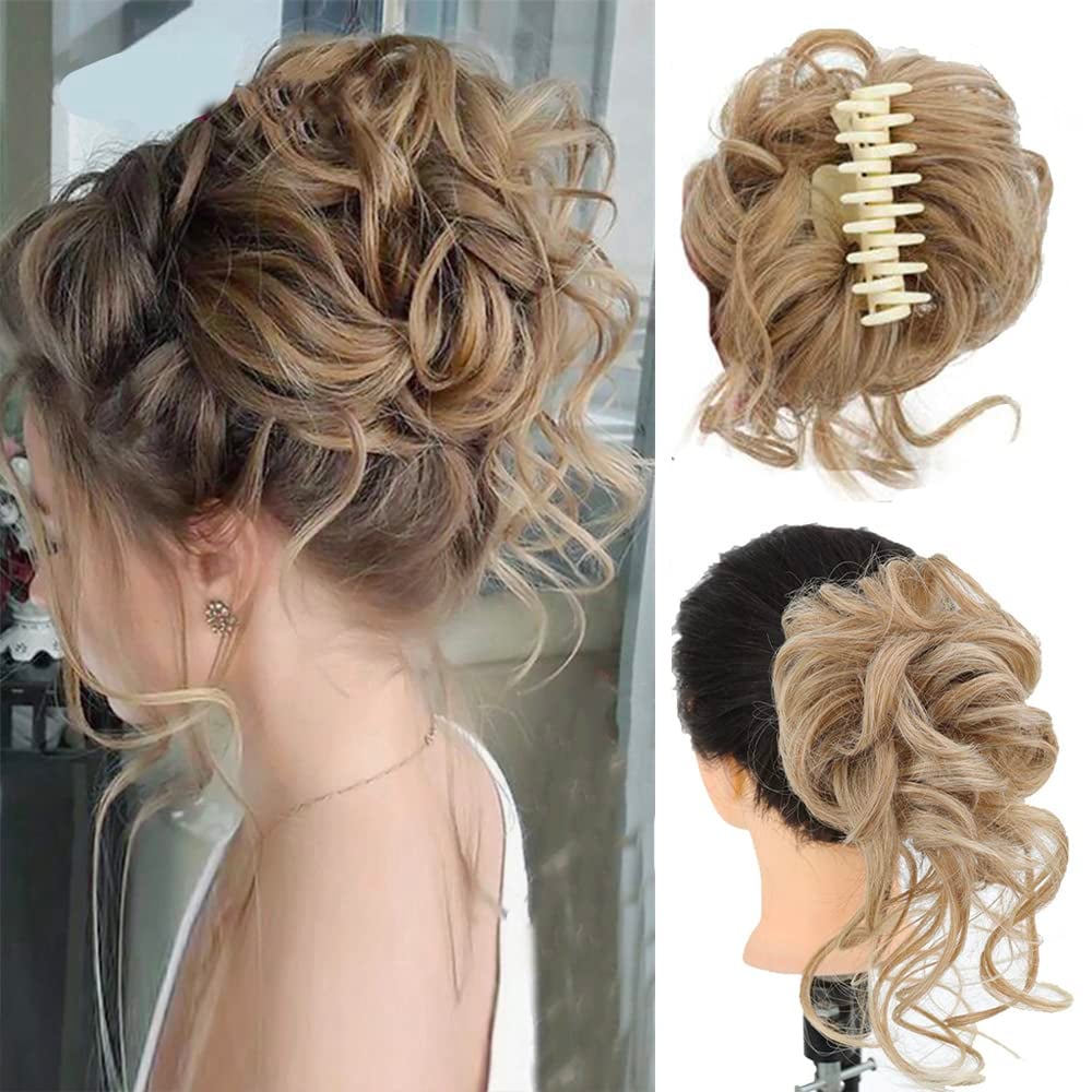 Loopybun - Clip-in Curly Hair Bun Piece