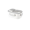 Lunchport Portable Lunch Container with Compartments & Carrying Handle