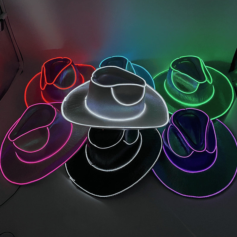 Partyhat™ - Lokahat LED Cowboy Party Hat [Last day discount]