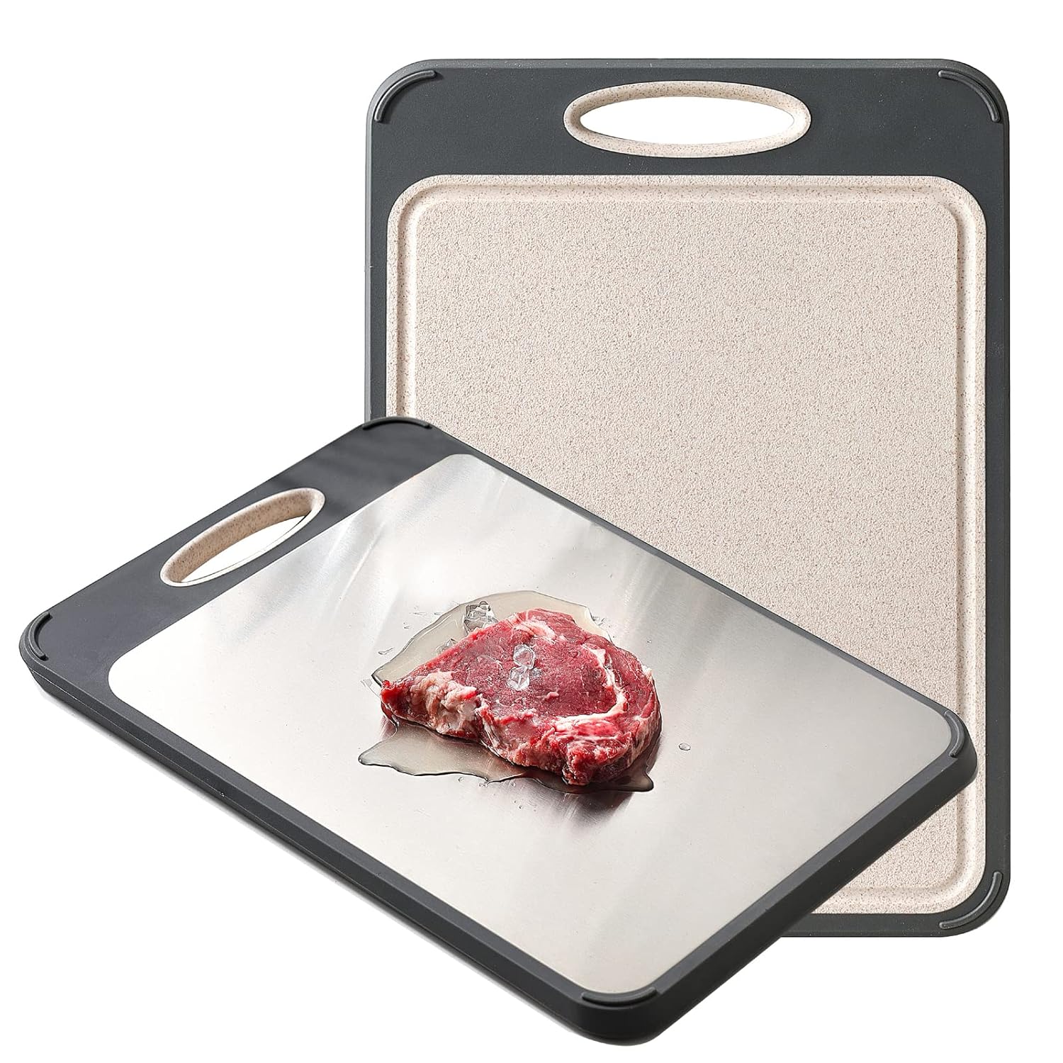 Chopping Board™ - Chopping board for the kitchen - Stainless steel chopping board for meals [last day discount]