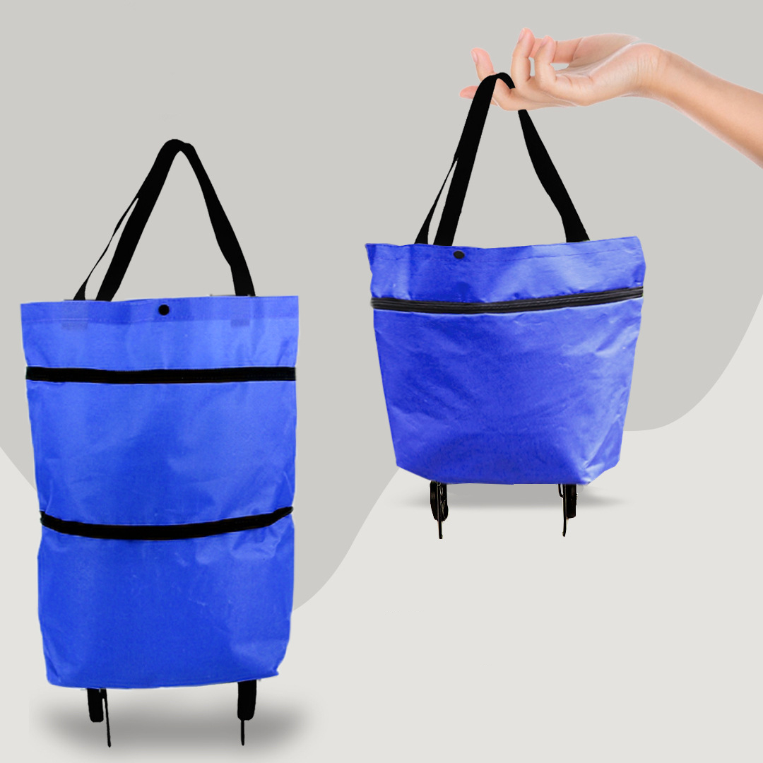 ShoppingCart™ - 2 in 1 foldable shopping trolley carrier bag [Last day discount]