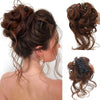 Loopybun - Clip-in Curly Hair Bun Piece