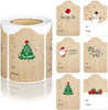 EARLY CHRISTMAS OFFER | Pixtag™ Self Adhesive Christmas Gift Tags Set of 500PCS