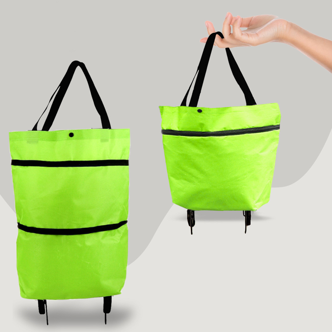 ShoppingCart™ - 2 in 1 foldable shopping trolley carrier bag [Last day discount]