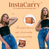 InstaCarry™ PU Leather Sleek Messenger Bag