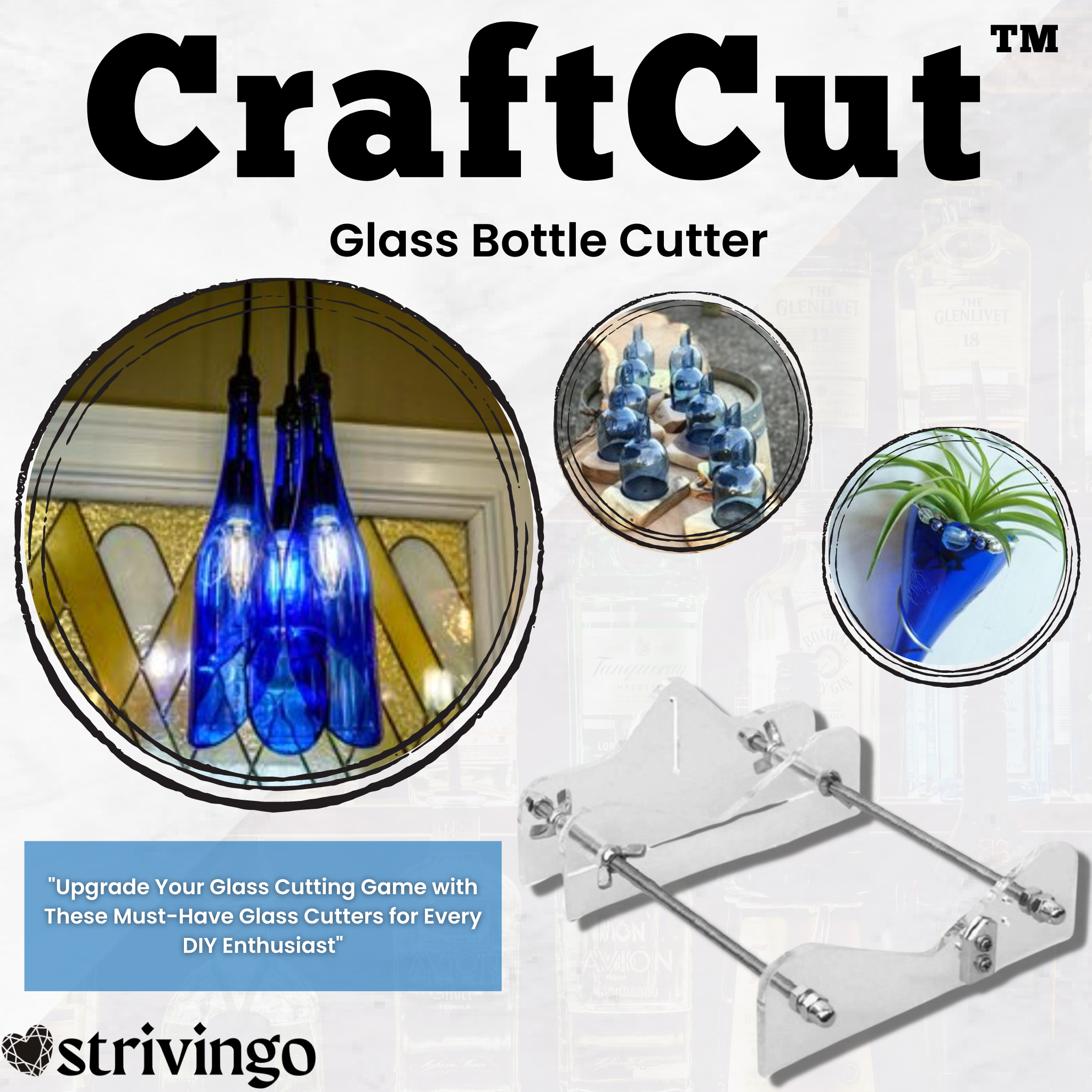 50% OFF | CraftCut™ Glass Bottle Cutter