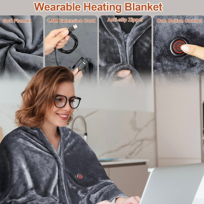 HeatCraft™ - USB blanket scarf [Last day discount]