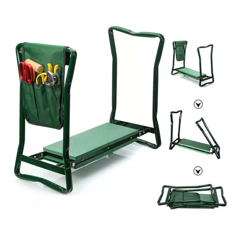 GardenBliss™ - the ultimate 2-in-1 kneeling bench with high comfort and tool pockets! [Last day discount]