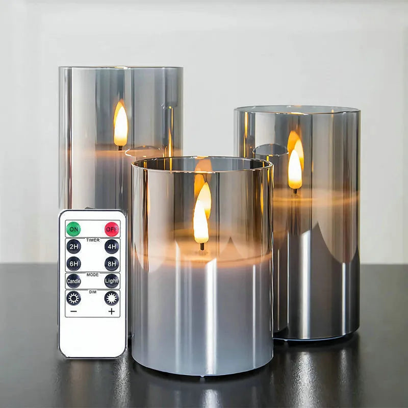 FlickeringCandle | Flameless Set Light Led Candle with Remote Control