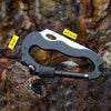 Outdoor Multi-function 5 in 1 Carabiner Tool