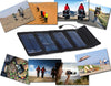 Foldable 7W Solar Charger for Backpacks