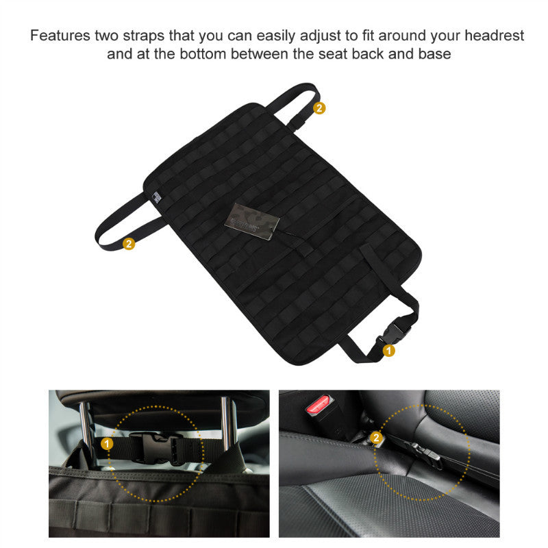 Universal 1000D Tactical Car Seat Organizer