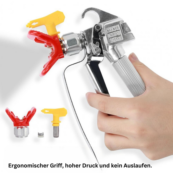 RapidSpray - Airless high-pressure paint spray gun