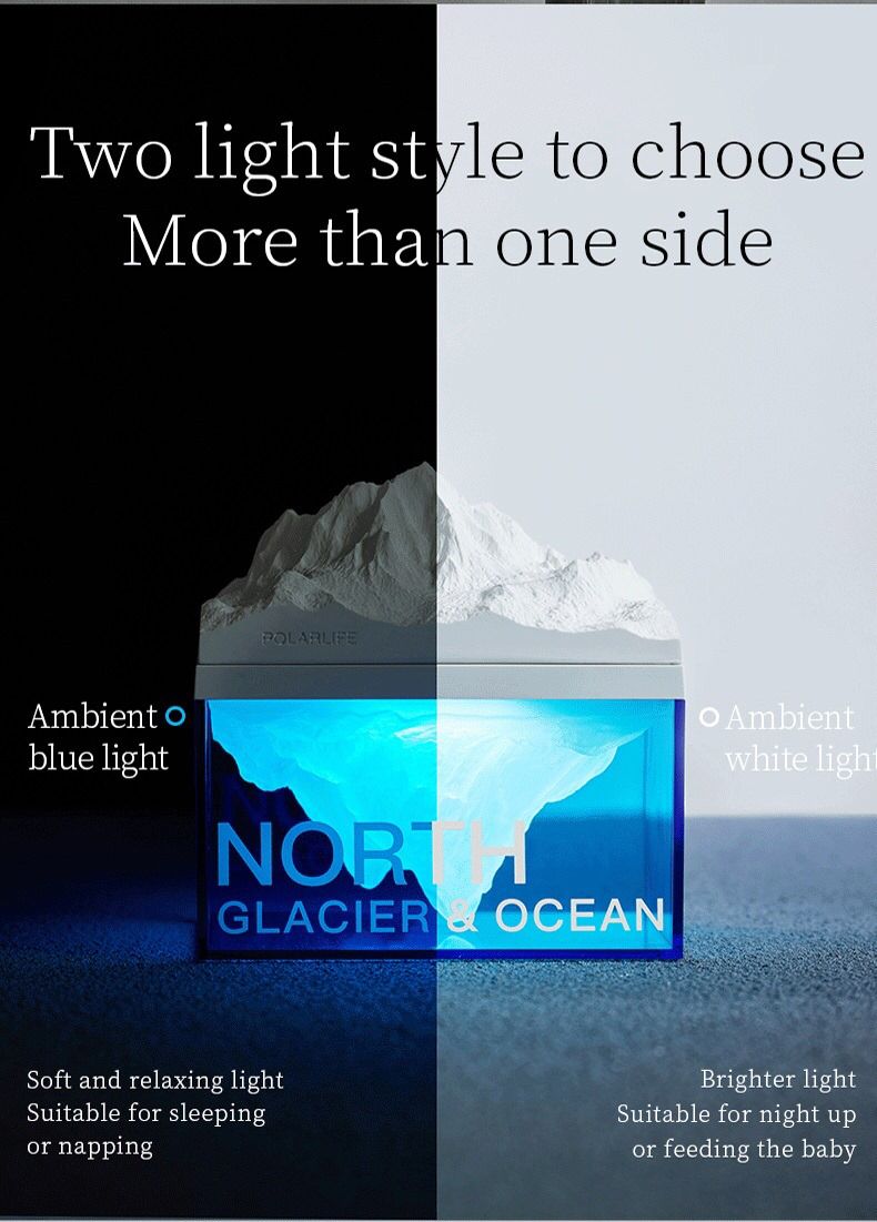 PolarLight™ - Northern Glacier & Ocean Lamp [Last day discount]