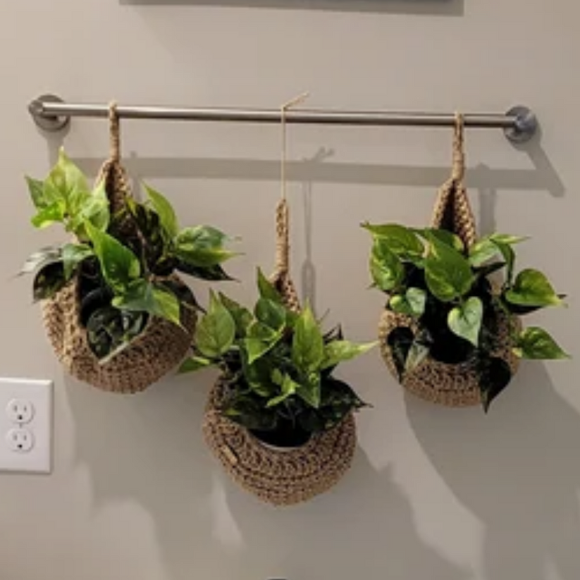 Folkpots Boho Hanging Wall Planters | BUY 1 GET 1 FREE (2PCS)