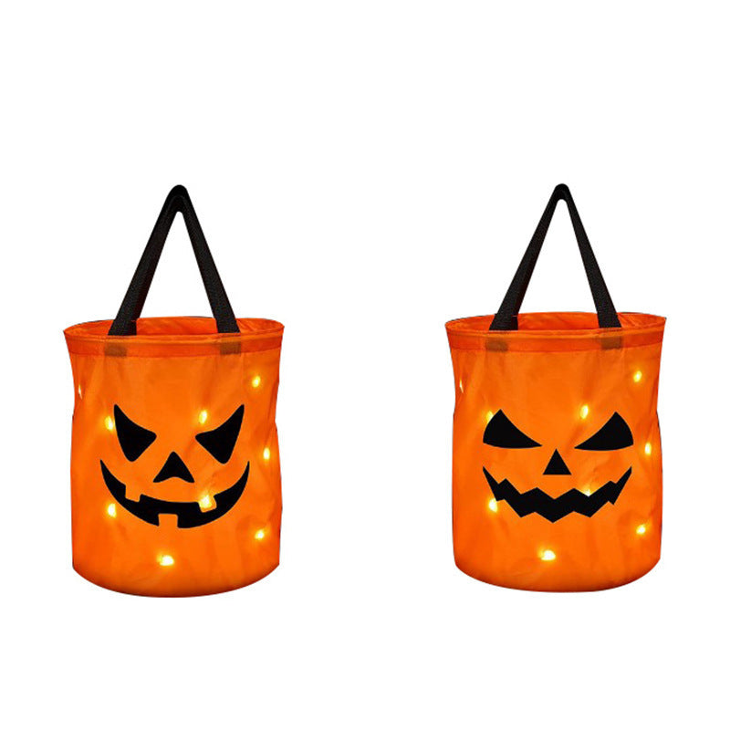 Pumpglow™ Halloween Pumpkin Buckets with LED lights | BUY 1 GET 1 FREE (2PCS)