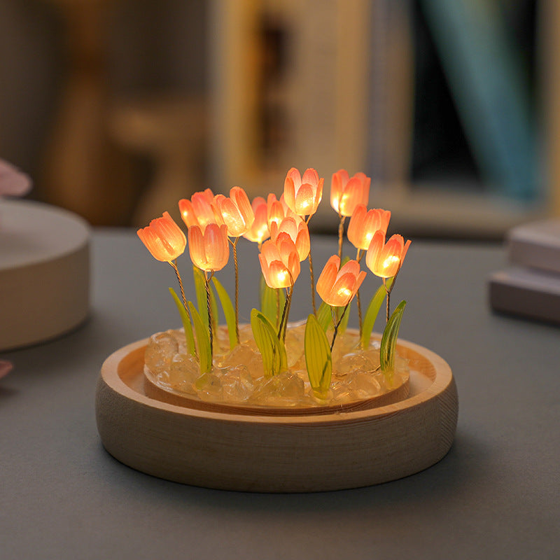 Tulip Night Light™ - Handmade Tulip Night Light Kit Perfect for valentines gift with gift box