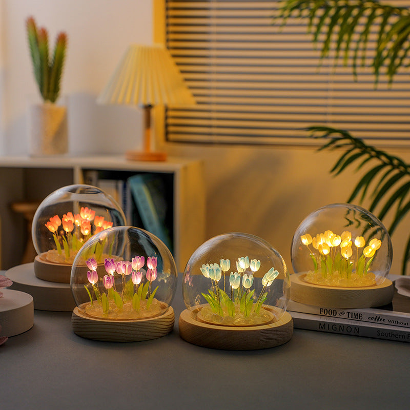 Tulip Night Light™ - Handmade Tulip Night Light Kit Perfect for valentines gift with gift box