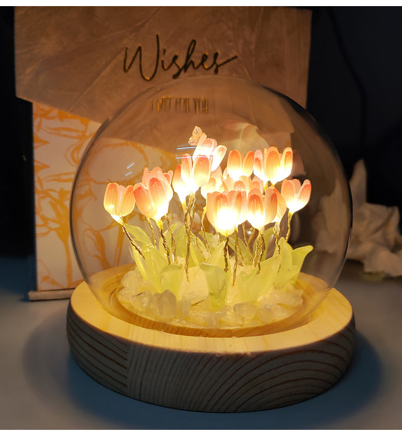 Tulip Night Light™ - Handmade Tulip Night Light Kit Perfect for valentines gift with gift box