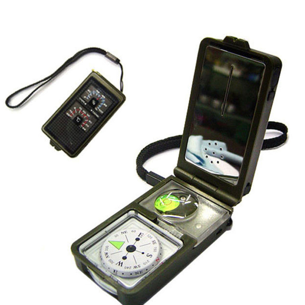 Multifunction 10-in-1 Military Compass Kit