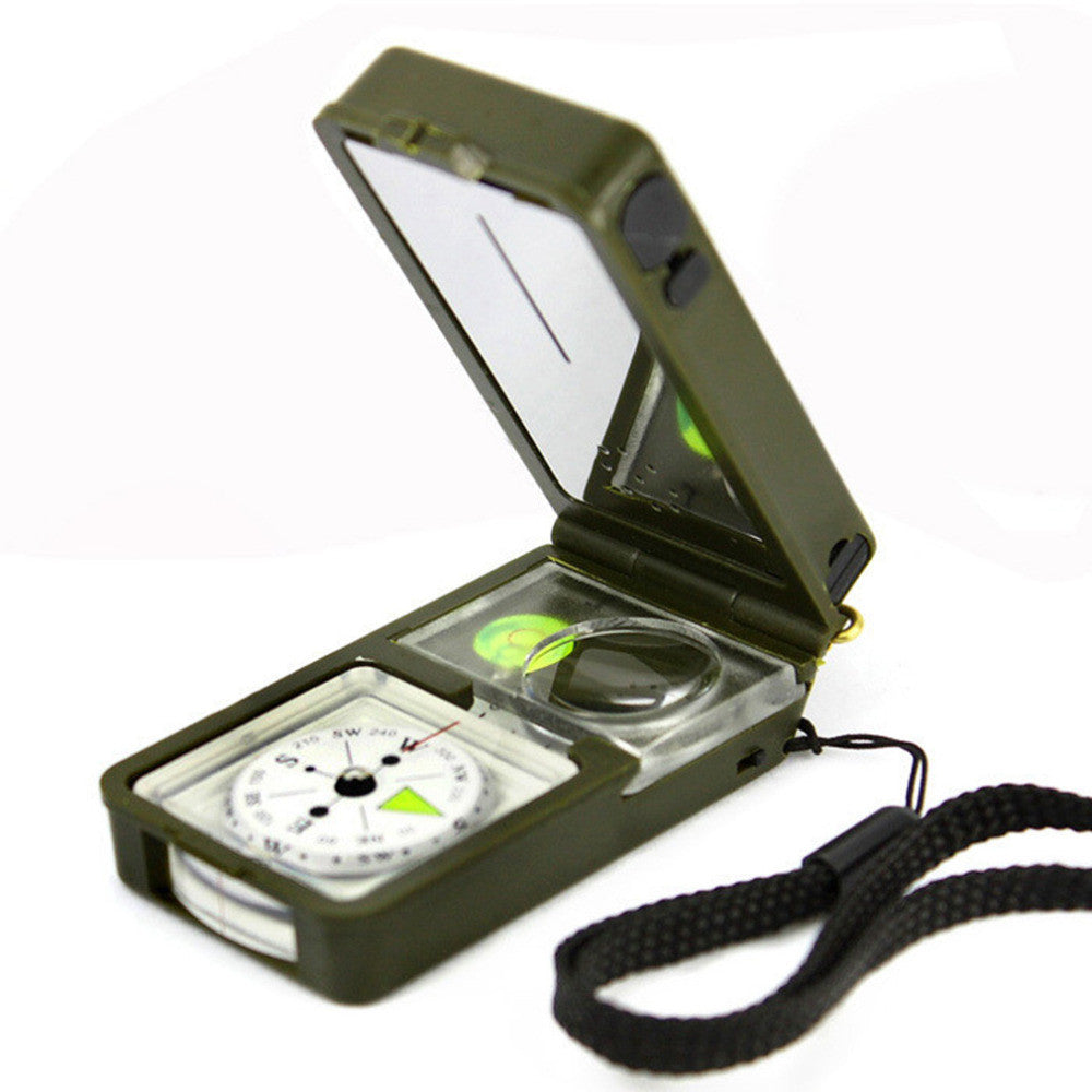 Multifunction 10-in-1 Military Compass Kit