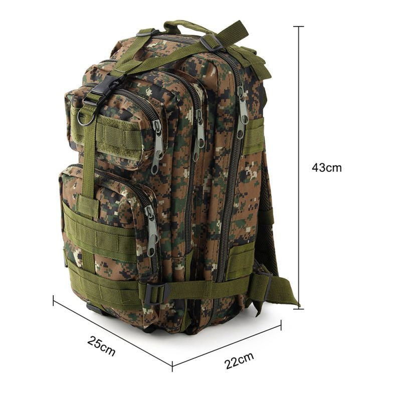 Unisex Outdoor Military Tactical Backpack Camping Hiking Sports.