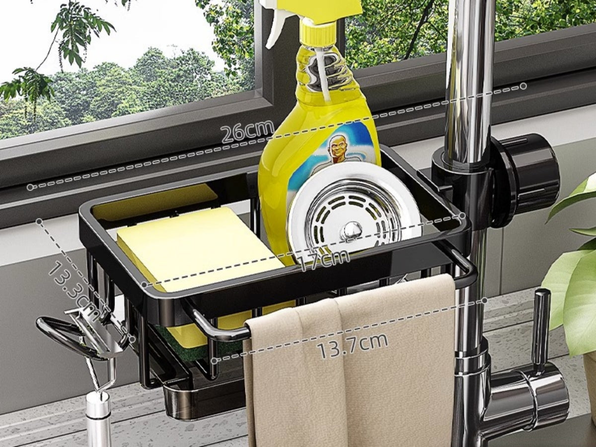 Sinkrack Aluminum Sink Organizer