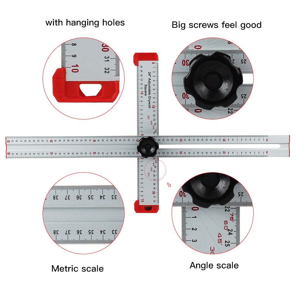 Anglematic Universal T-Shaped Angle Ruler