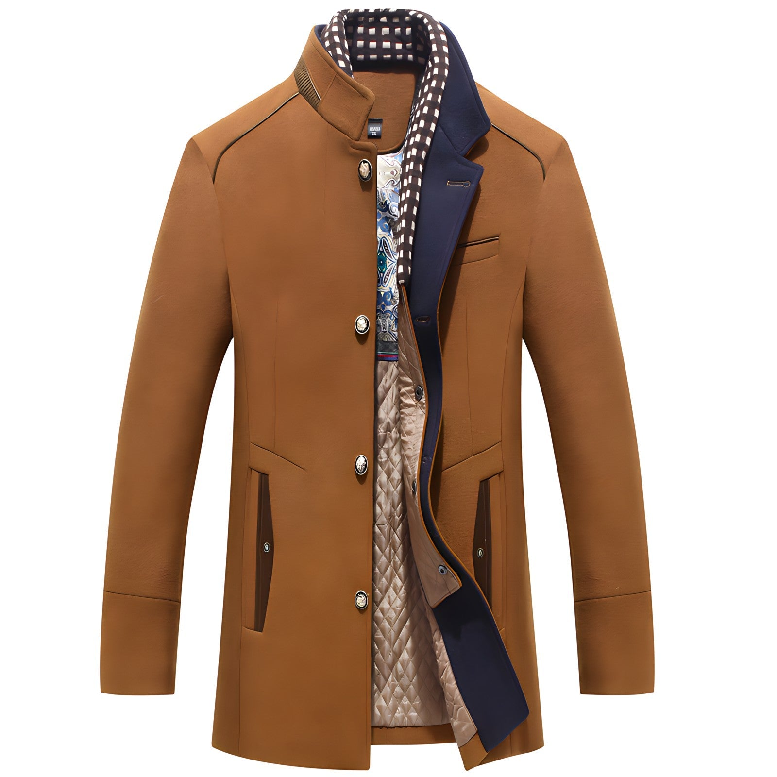 (50% off) Vaden™ - Coat with detachable scarf [last day discount]