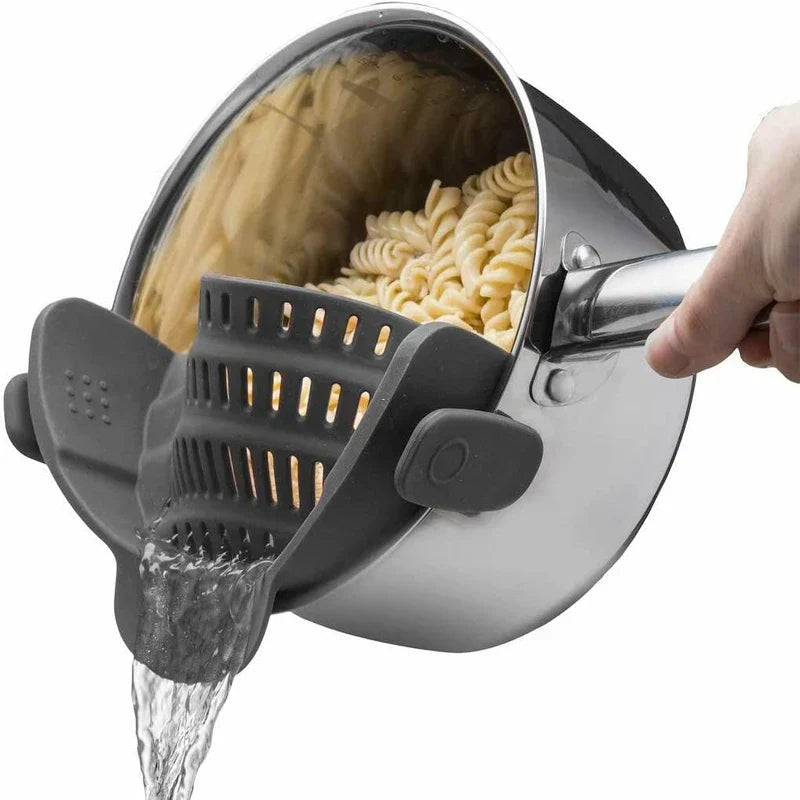 FlexiStrain™ - Silicone kitchen strainer and drainer [last day discount]